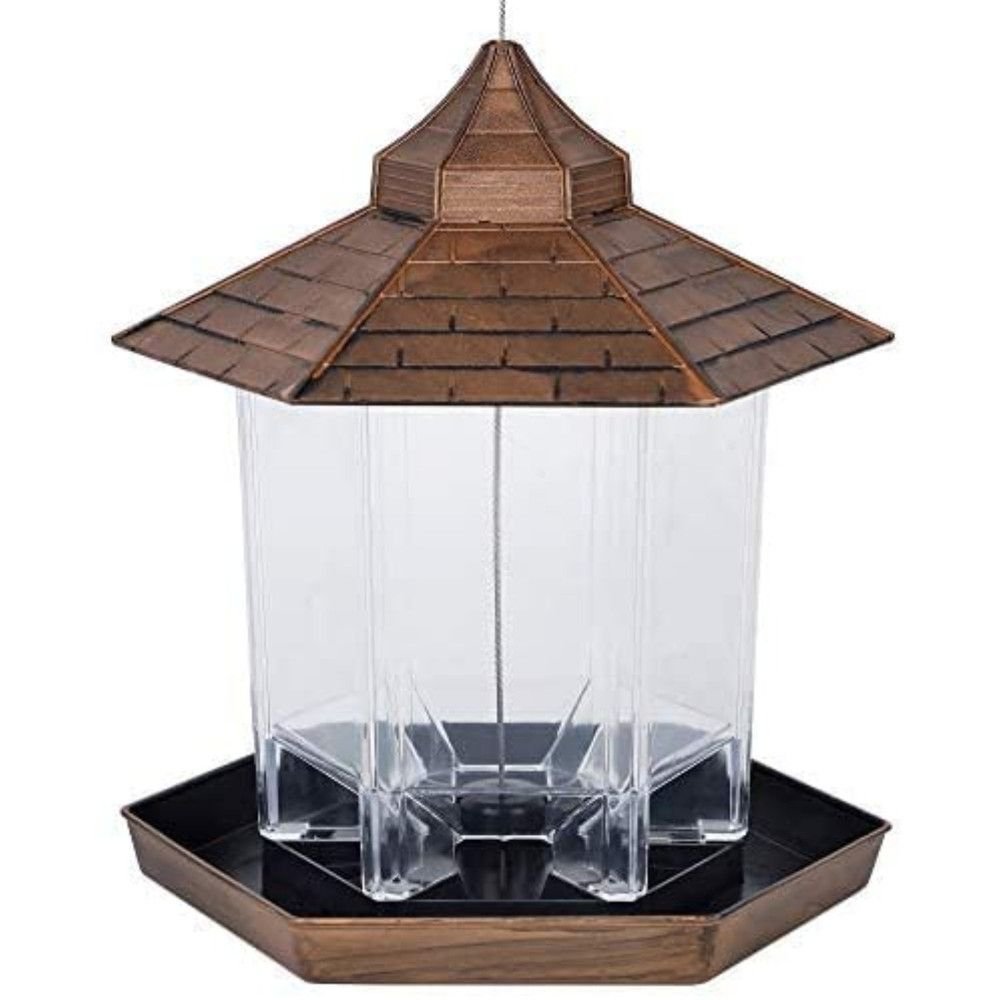 Yard Garden Decoration Hanging Panoramic Outside Bird Feeder Yard Garden Decoration Hanging Panoramic Outside Bird Feeder